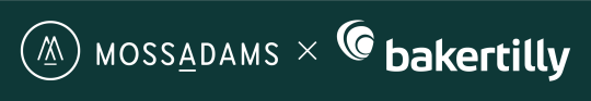 Logo for Moss Adams - Baker Tilly